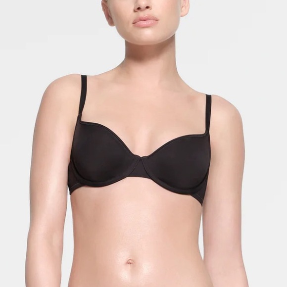 Skims Signature Swim Underwire Scoop Bikini Top - Picture 5 of 6